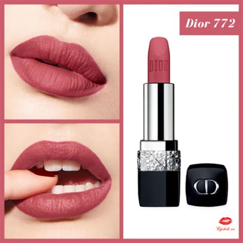 dior 772 matte|Dior satin lipstick.